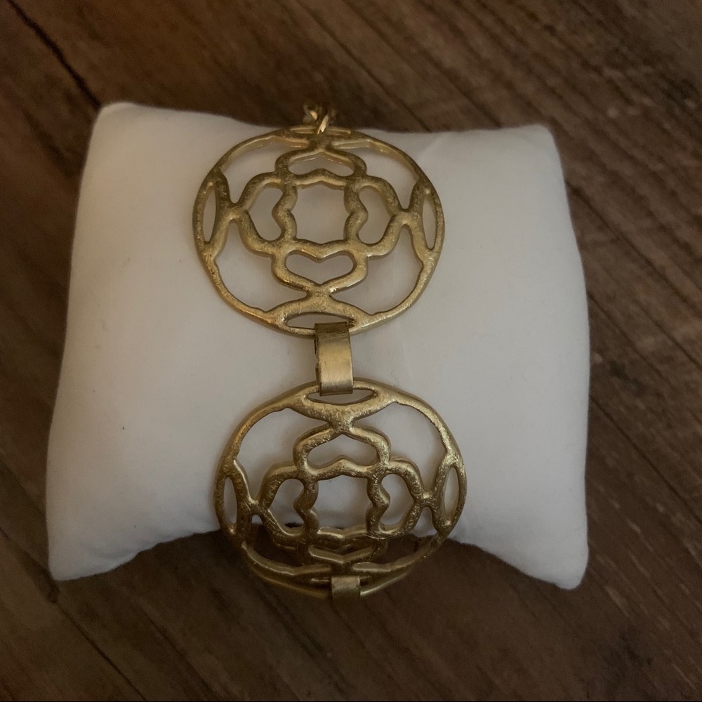 Initials Inc. Gold Lotus Bracelet